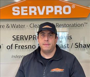 Jorge Ambriz, team member at SERVPRO of Clovis, Fresno Northeast, Shaver Lake