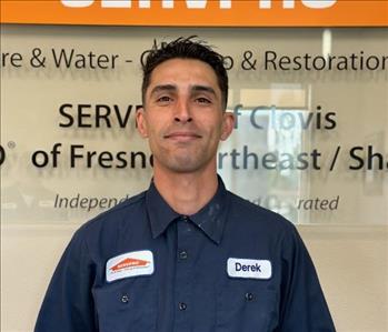 Derek Pondergois, team member at SERVPRO of Clovis, Fresno Northeast, Shaver Lake